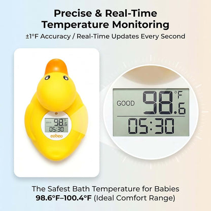 Baby Bath Thermometer Floating Duck Water Monitor