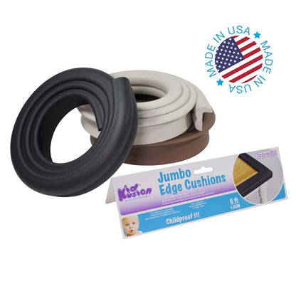 Kidkusion Jumbo Edge Cushion Pad - Black