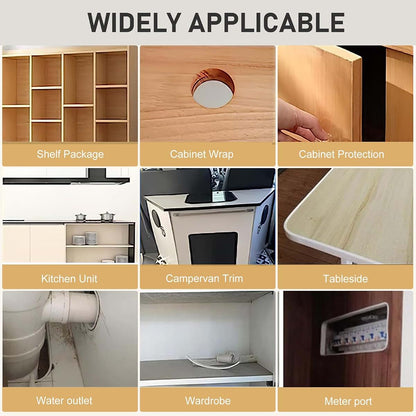 Edge Banding Trim for Furniture Repair - TPE Silicone