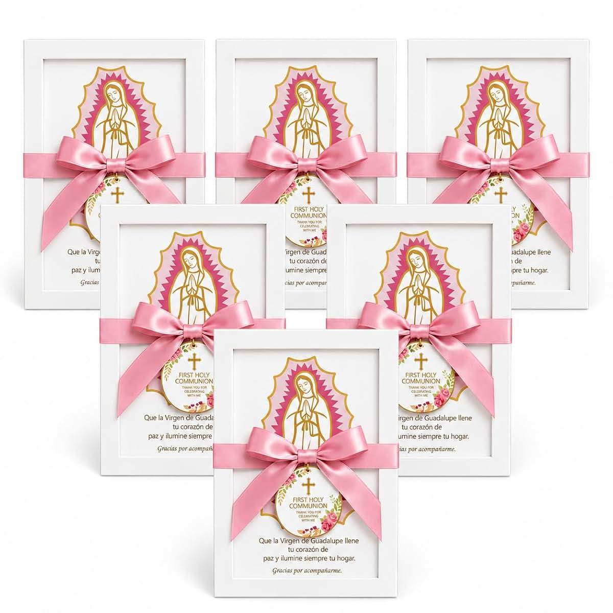 SimpleLiv Virgen De Guadalupe Picture Frames - 6 Piece Set