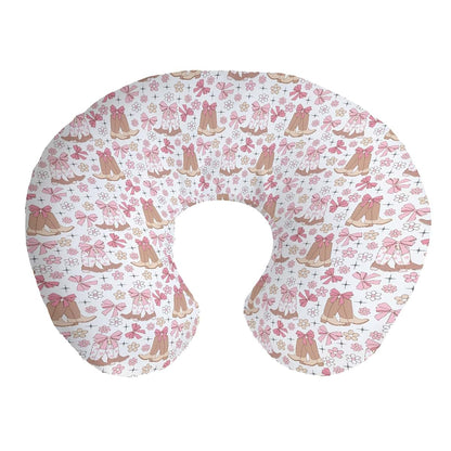 Cstdyfrv Nursing Pillow Cover, Western Cowgirl Print