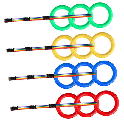 WATIIFUFU 12-Pack Walking Ropes with Handles for Kids