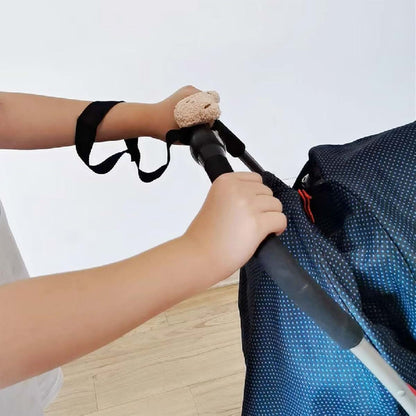 PLCPDM Stroller Safety Wrist Strap Pushchair Security Leash Sliding Prevent Armrest Hanging Strap for Prams Stroller (photo 4)