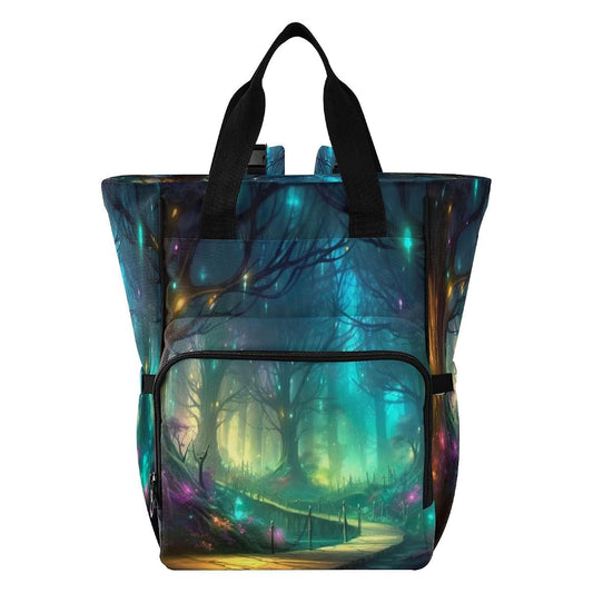 Yanendie Fairy Forest Diaper Bag Backpack