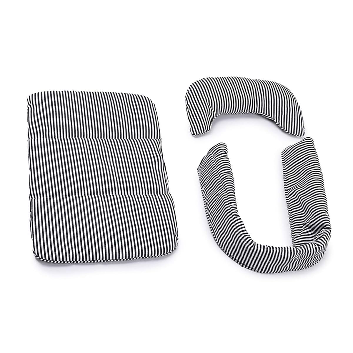 WOZUN Dog Strollers Side Pad and Cushion Set Breathable Polyester Fabric Comfortable Padding for Pet Travel Safe Design