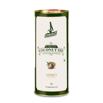 Chekko Cold Pressed Virgin Coconut Oil 1 Litre