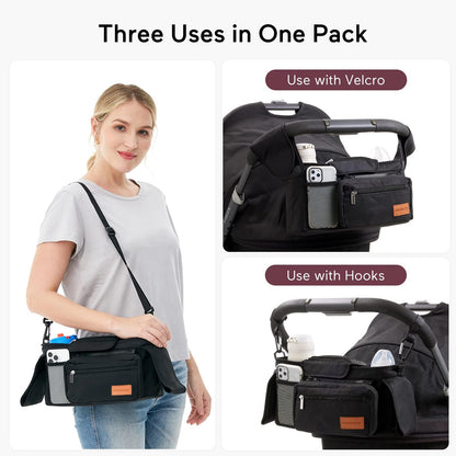 Momcozy Stroller Organizer with Cup Holder
