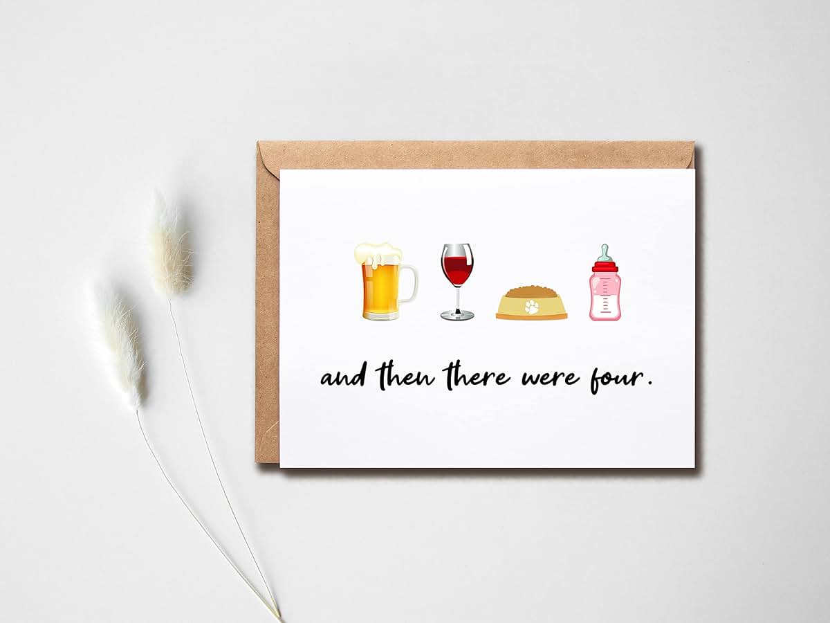 Baby Greeting Cards Set for Announcements and Thank Yous