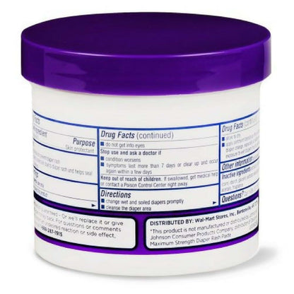 Equate Baby Equate Maximum Strength Diaper Rash Relief, 16 oz (Pack of 3) (photo 4)