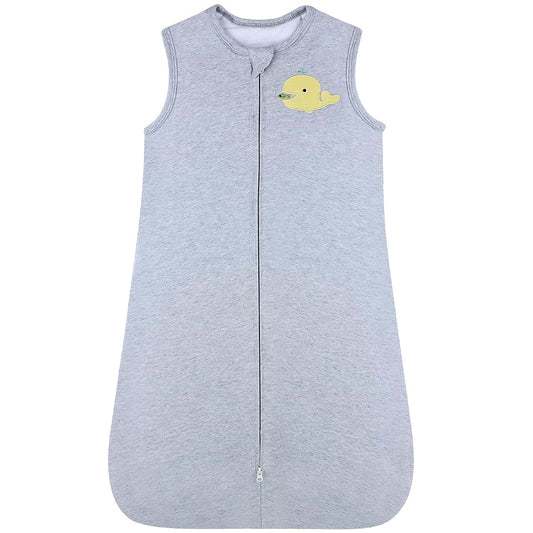 Roksuma Infant Sleep Sack 6-12 Months Winter Quilted 2.5 Tog 100% Cotton 2-Way Zipper Unisex Warm Baby Soft Toddler
