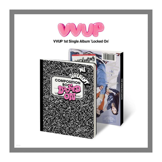Valueflag VVUP Locked On 1st Single Album With Photobook And Photocards