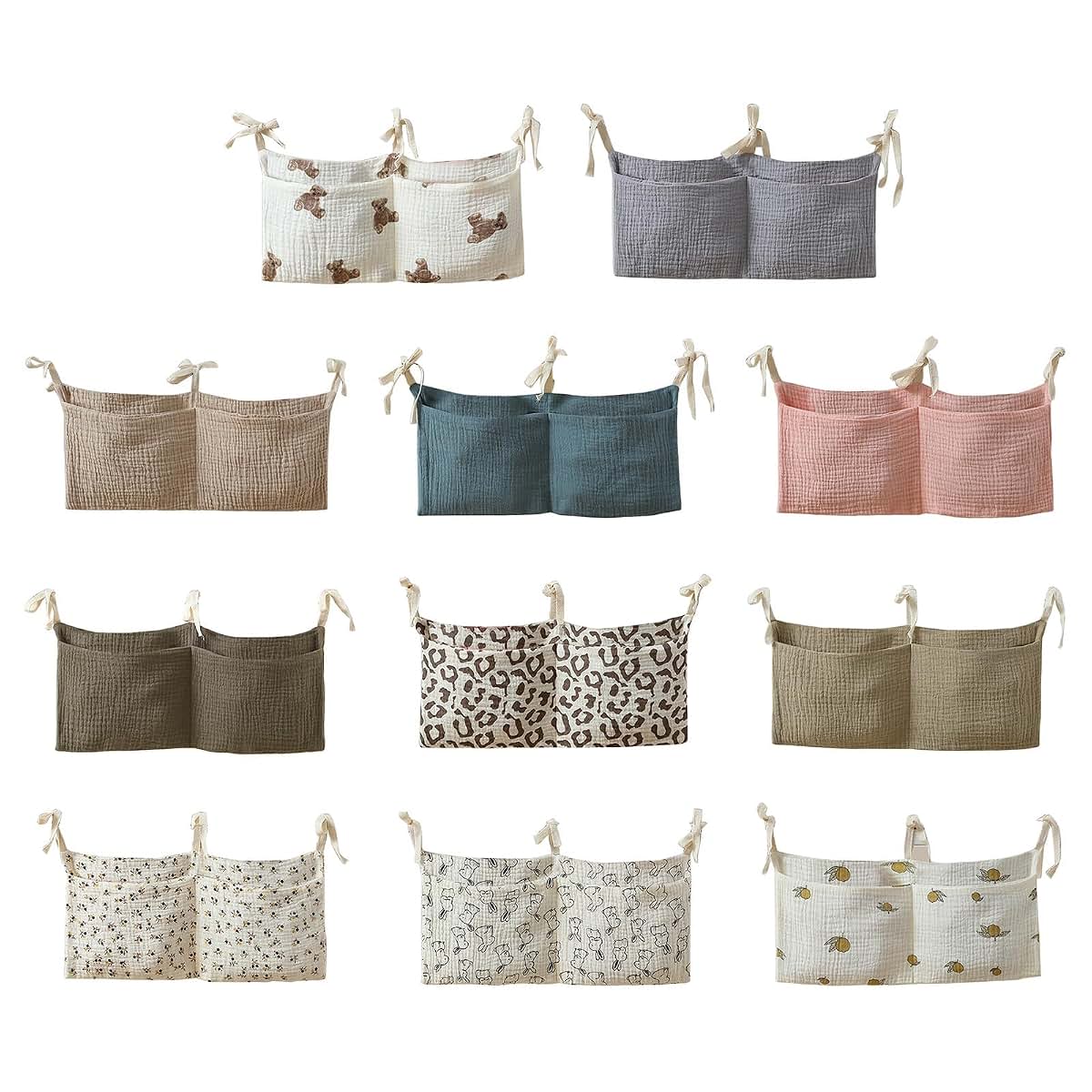 Chengbei Bedside Hanging Crib Organizer Bag
