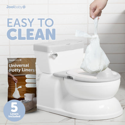 Jool Baby Real Feel Potty with Wipes Storage