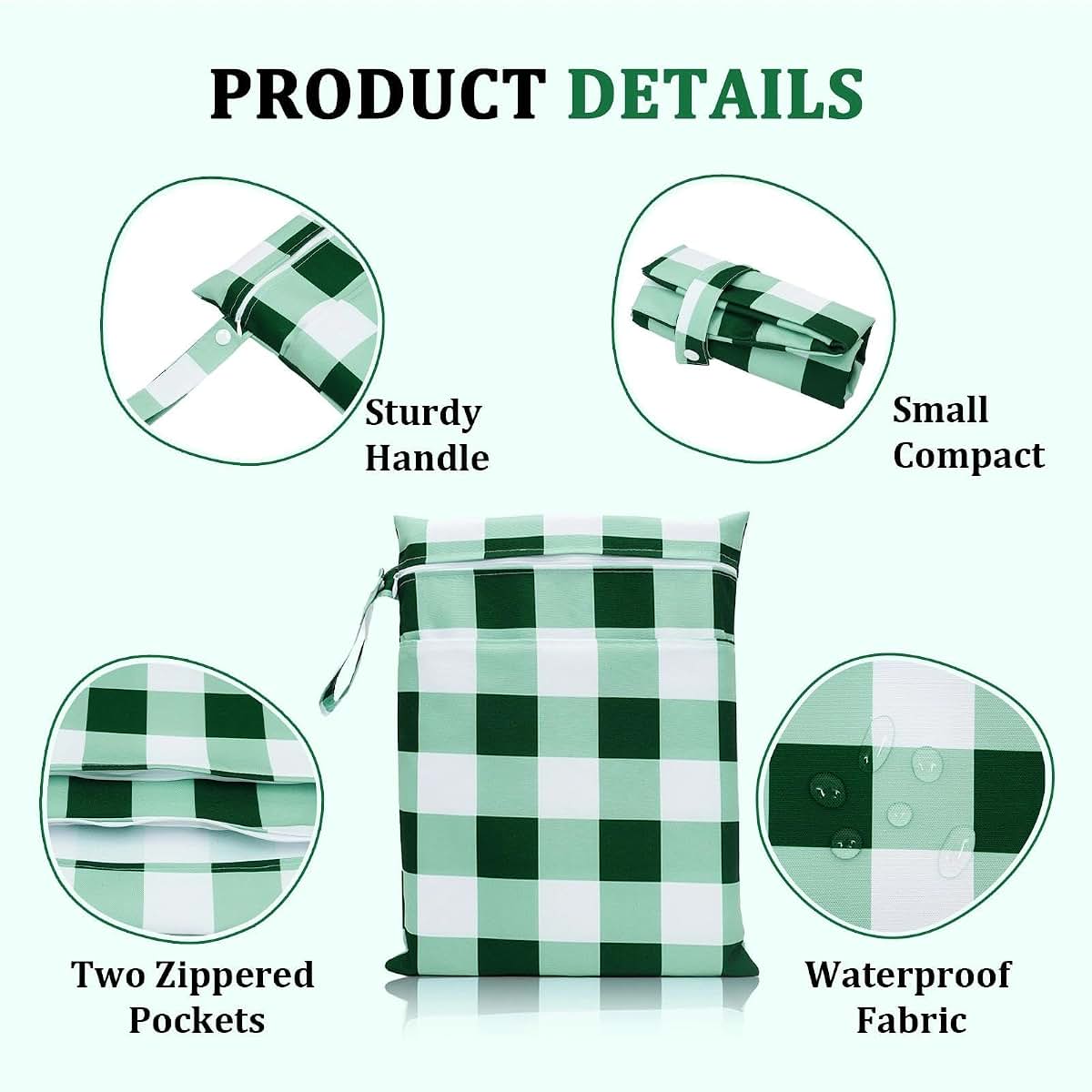 Compact Tote Bag for Parents and Daily Errands