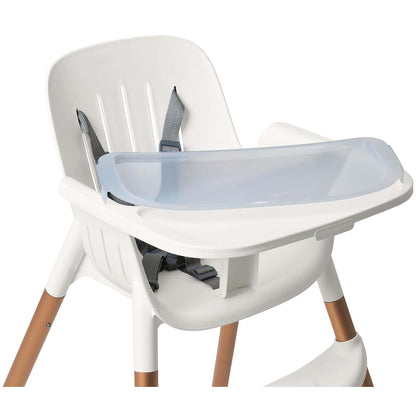 Peg Poke High Chair Polar White Gold Wipeable 6-36 Months