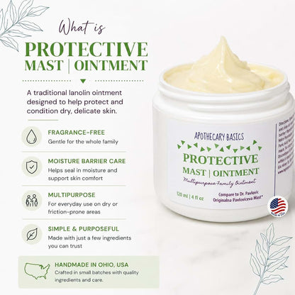 IEG Store Protective Lanolin Ointment - Handmade in USA - 4 fl oz (120 mL) (photo 3)