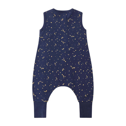 Owlivia 1.0 Tog 100% Organic Cotton Baby Sleeping Bag With Feet Toddler Sleep Sack Starry Sky 4 Years