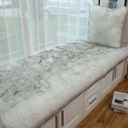 Topjia Plush Window Sill Rugs for Nursery and Hallway Decor