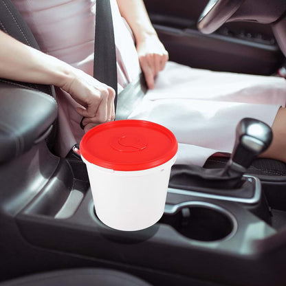 WATIIFUFU Refillable Wipe Bucket Container with Red Lid for Diaper Wipes
