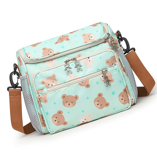 スイムリー Multifunction Baby Diaper Bag with Ample Storage Essential Baby Travel Bag Functional Large Diaper Bag for Busy