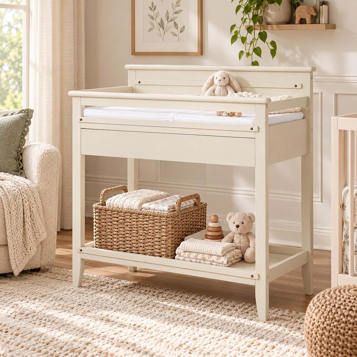 Sweetpea Baby Dream On Me Emily Plus Changing Table & Storage Station (photo 2)