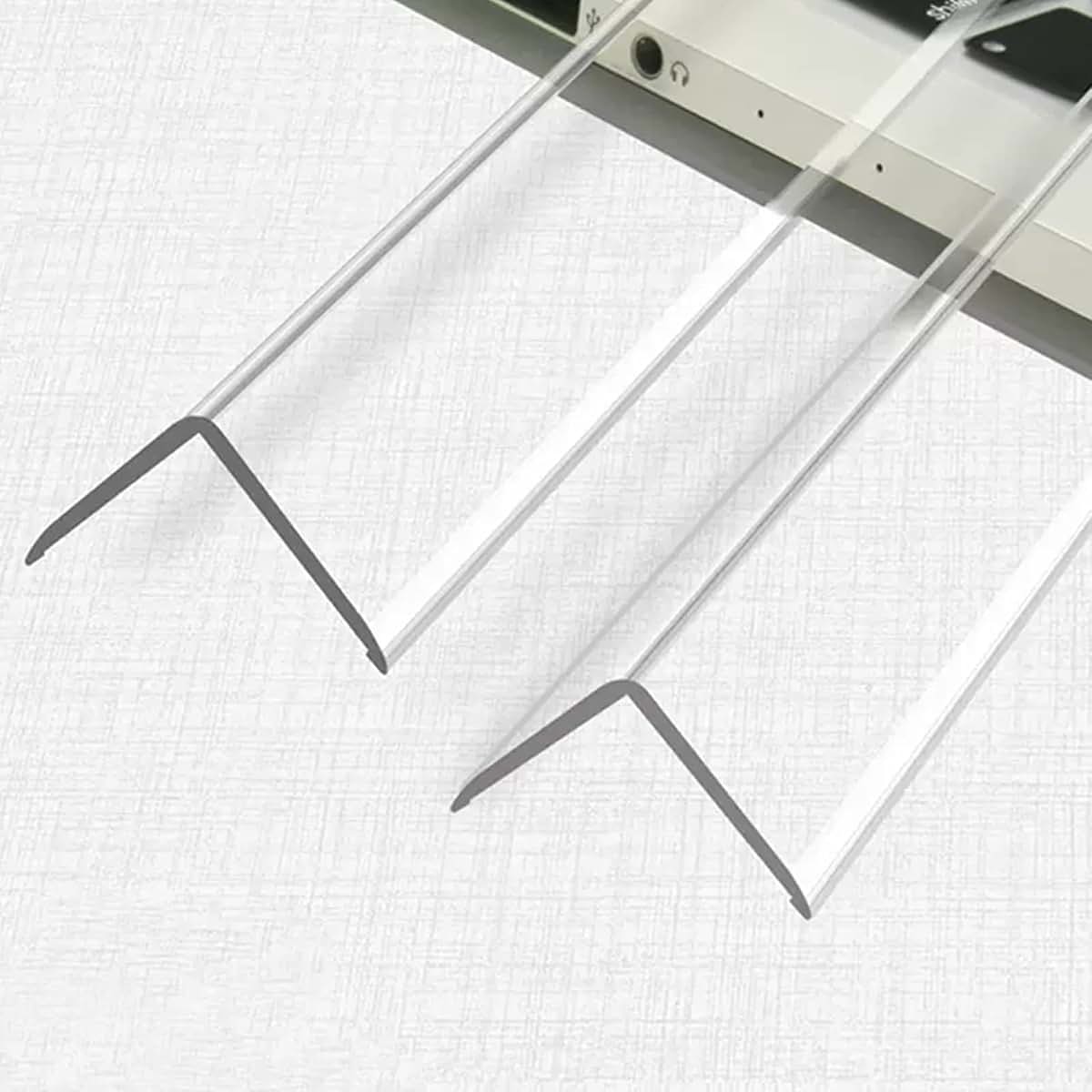 BabyOneStop Clear Self-Adhesive Corner Guard Edge Protector 2 Pack