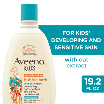 Aveeno Kids Bubble Bath Sensitive Skin