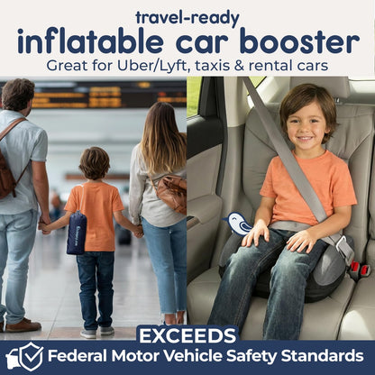 Hiccapop UberBoost Inflatable Booster Car Seat