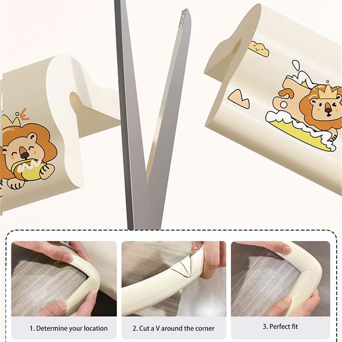 BabyOneStop 2m Long Thick Anti-Collision Pad For Corners Edges