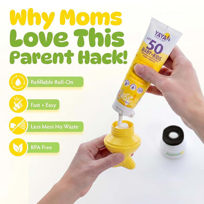 Sun-Easy Sunscreen Applicator for Kids and Family