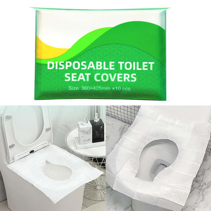 Xagmodshn Disposable Flushable Toilet Seat Covers For Travel And Potty Training (photo 2)