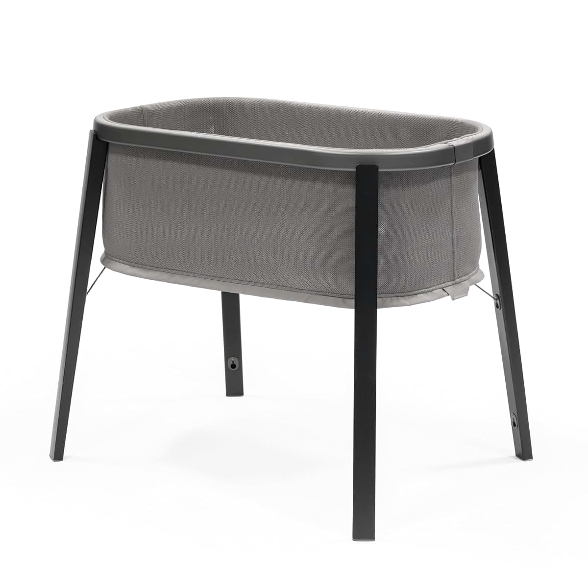 Stokke Snoozi Bassinet for Baby | Graphite Grey, Grows from Birth to 9 Months