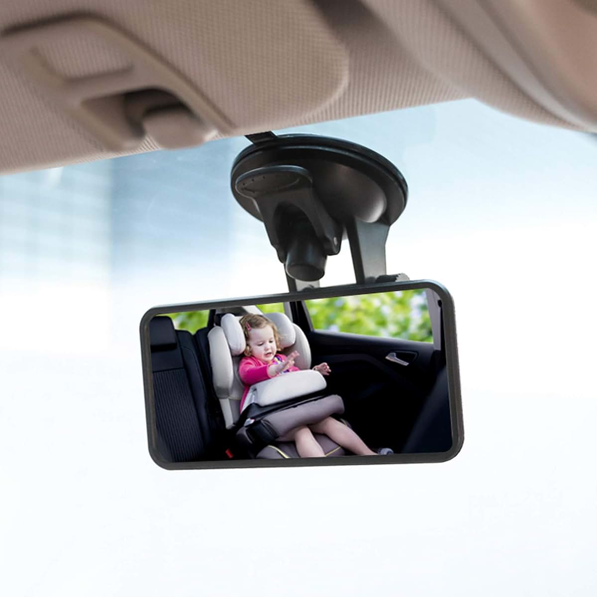 BabyOneStop Car Rear View Mirror With Suction Cup