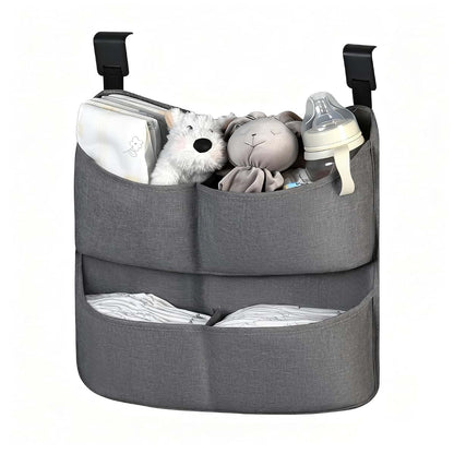 Cutebeams Hanging Diaper Caddy For Crib And Changing Table