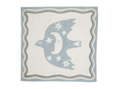 Barefoot Dreams CozyChic Desert Bird Receiving Blanket
