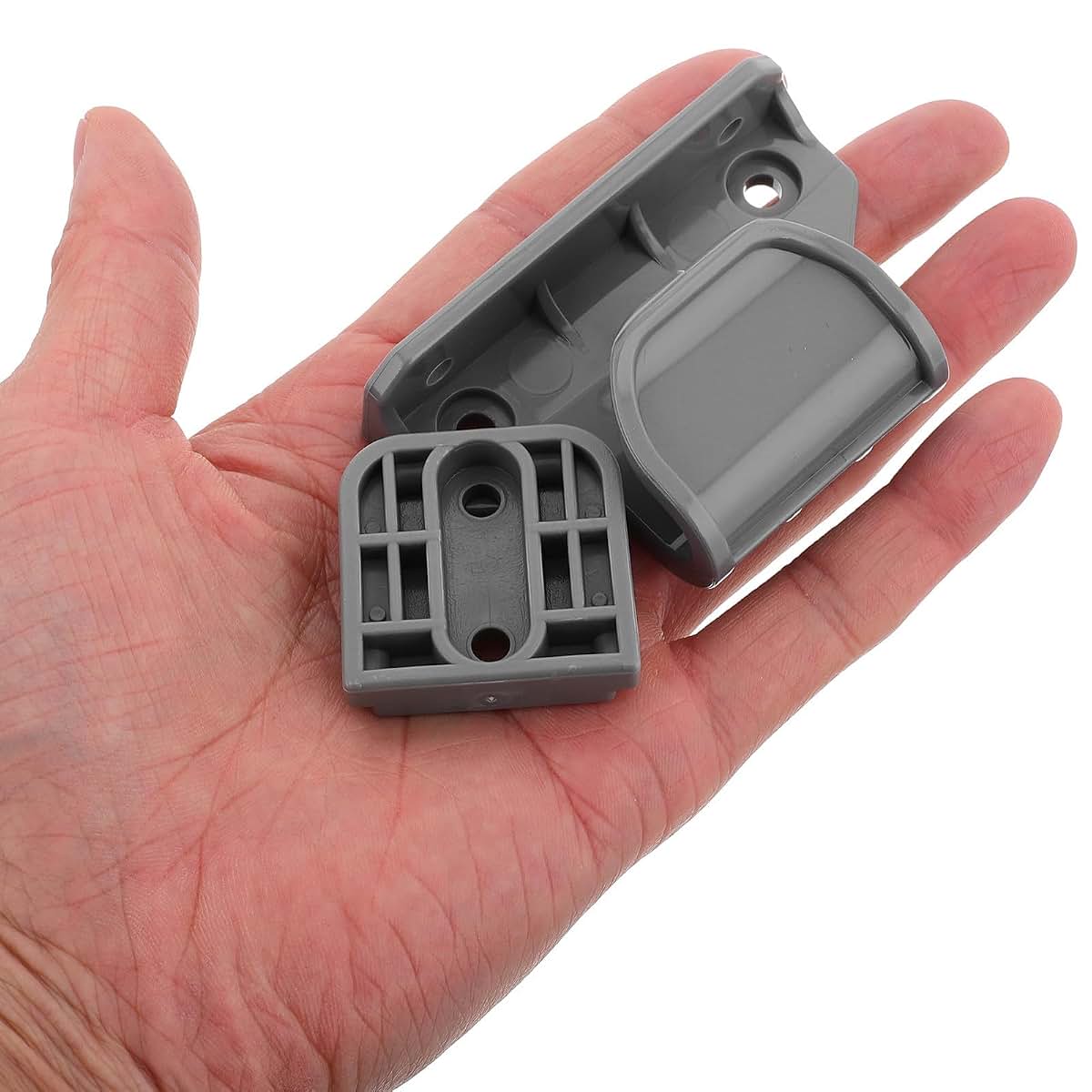 EXAOMBLE Retractable Gate Replacement Hardware Kit with Latches and Brackets