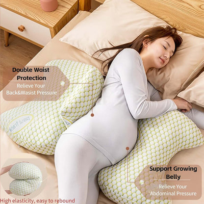 HAPIKI Pregnancy Pillows for Sleeping, U Shaped Full Body Pillow for Pregnancy Women,Maternity and Nursing Pillow (photo 2)