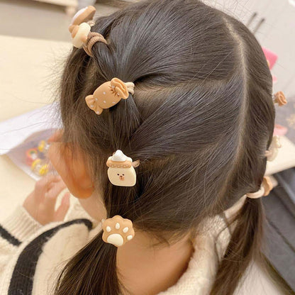 Cute Elastic Hair Ties for Babies & Girls | 100 Pcs Accessory Pack