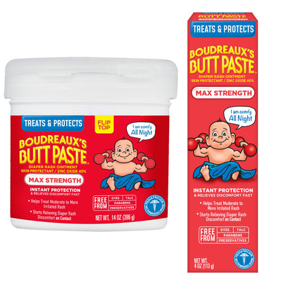 Boudreaux's Butt Paste Diaper Rash Ointment Maximum Strength