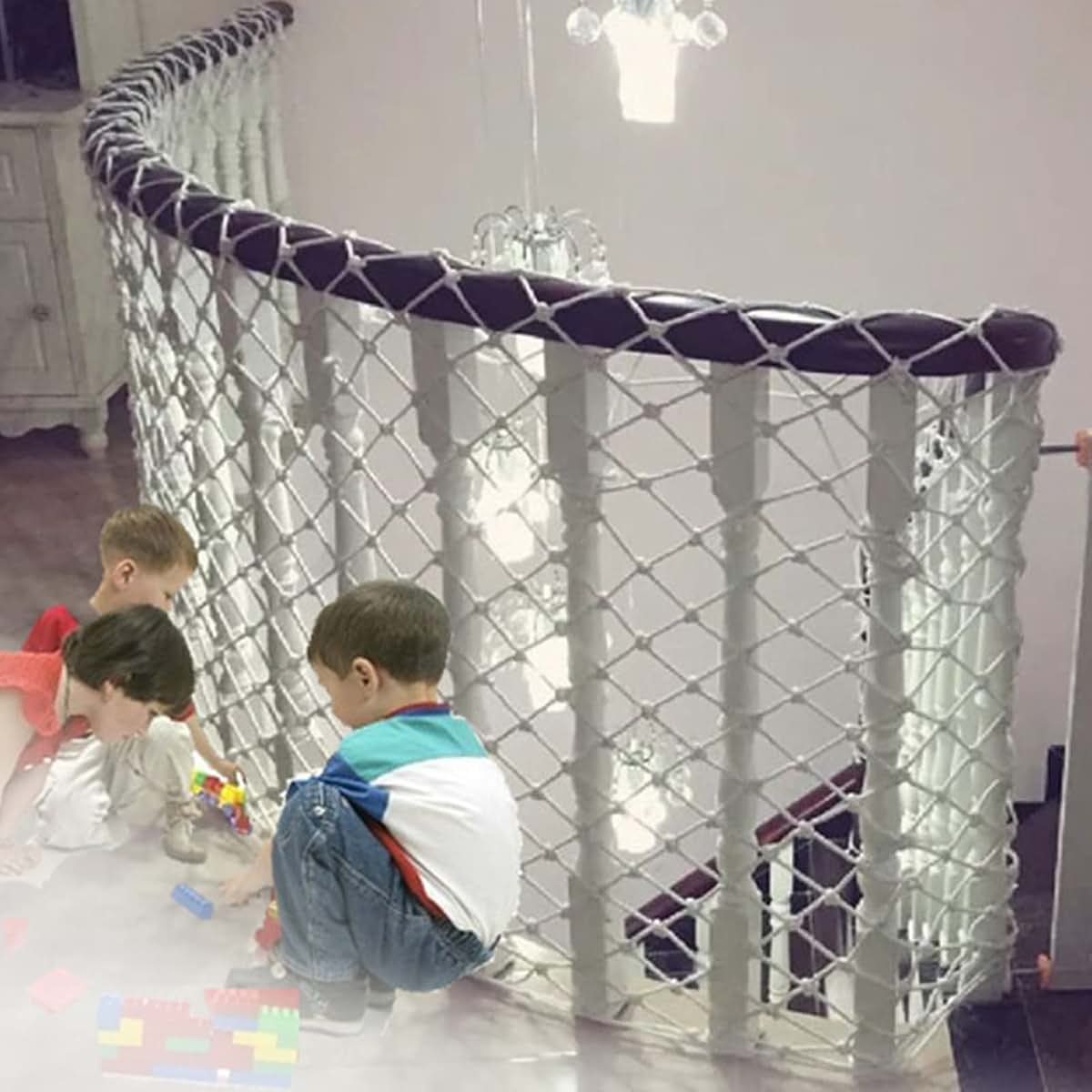 Awsad Child Safety Net For Stairs And Balconies, 4x8m (photo 2)
