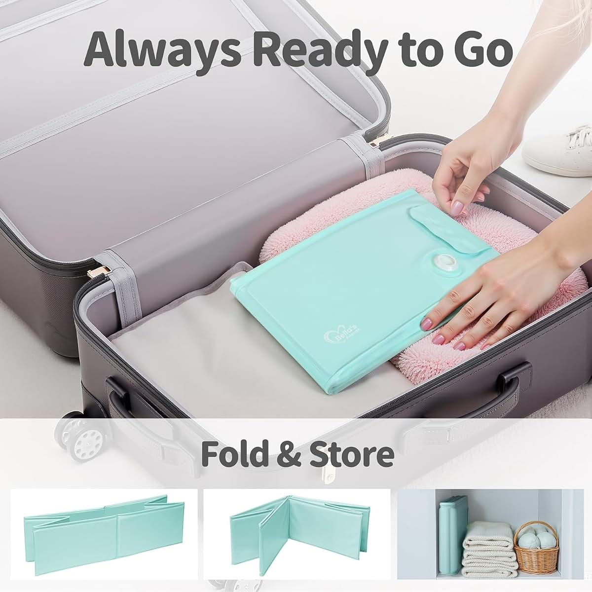 Bella's Friends Life Baby Collapsible Bathtub for 6M-3Y Toddler