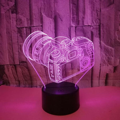 Hpbn8 3d Optical Illusion Night Light With Touch Switch And 7 Color Modes (photo 4)