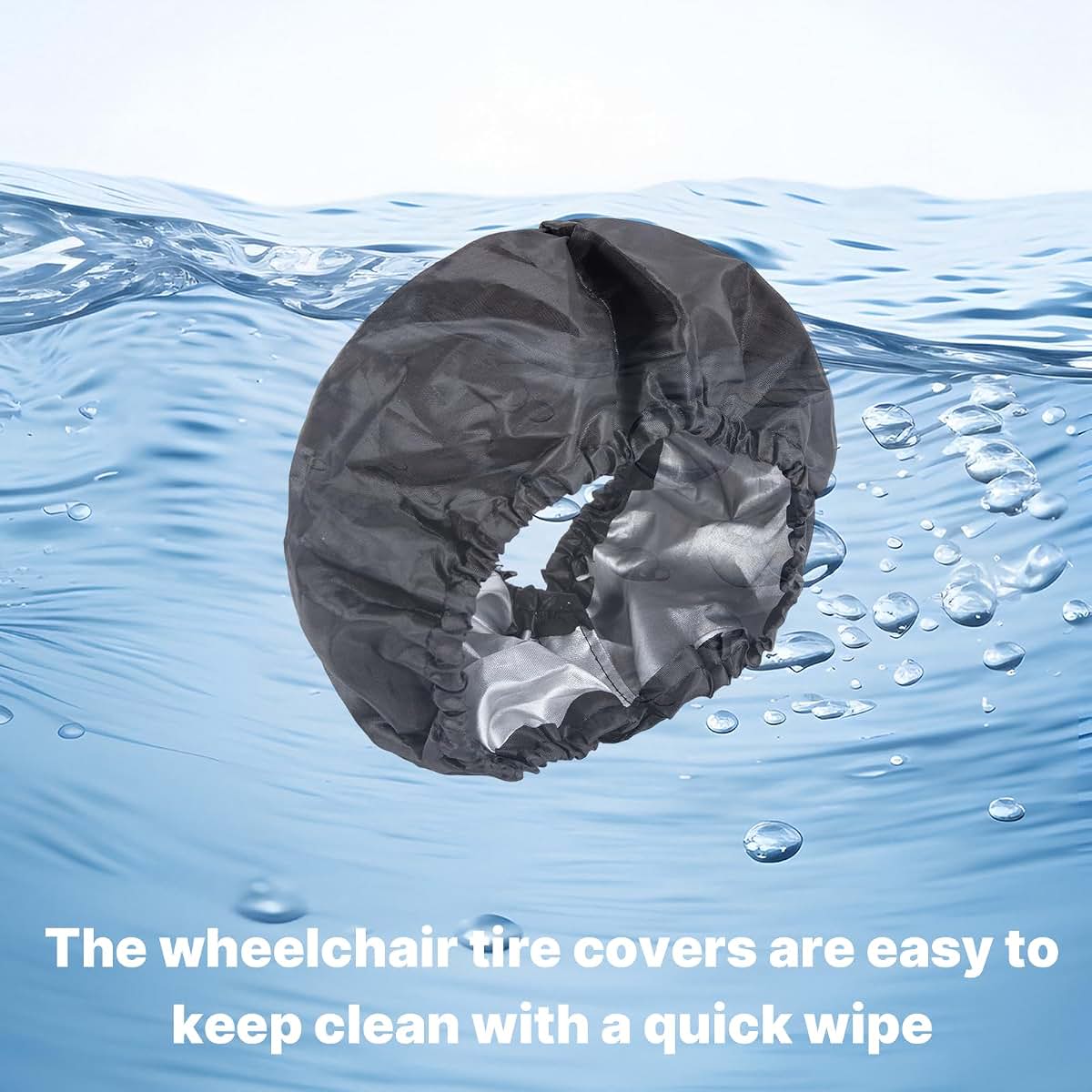 CHZQWAO 4 PCS Baby Stroller Wheel Covers Dustproof Protector (photo 4)