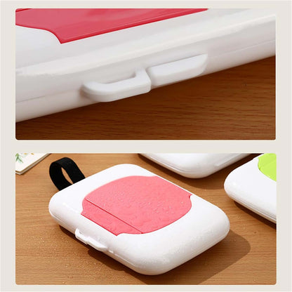 Diioomieeu Travel Refillable Wipe Holder Wipes Dispenser (photo 3)
