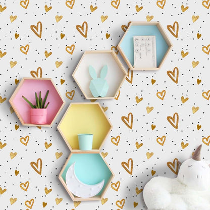 Amaonm Heart Wall Decals | Removable DIY Nursery Decor