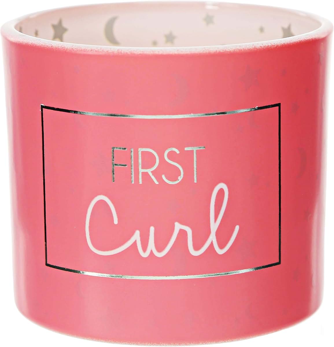 Pavilion Gift Company First Curl - Pink Baby Girl Keepsake Box (photo 2)