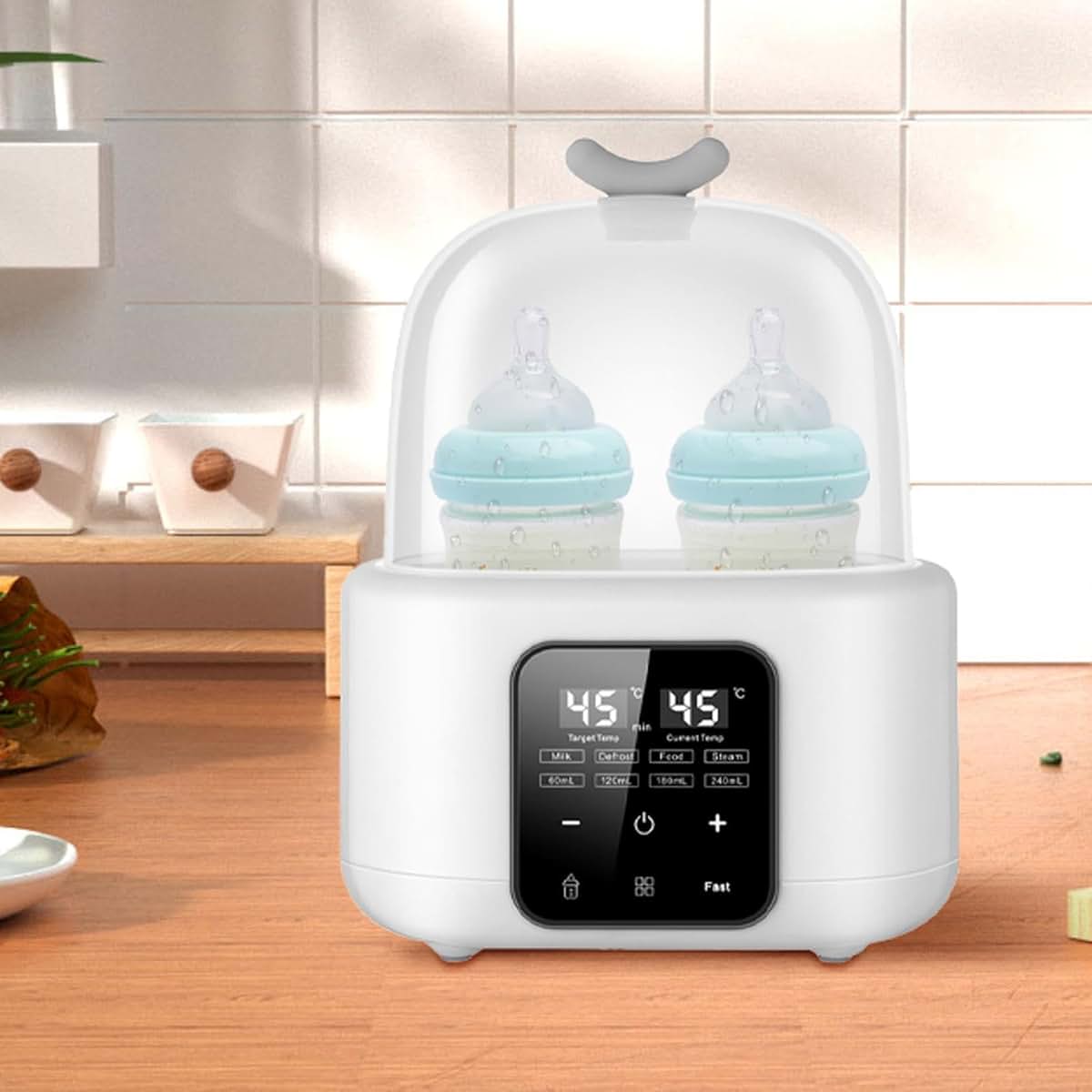 Healt Double Bottle Warmer With Smart Temperature Control