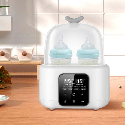 Healt Double Bottle Warmer With Smart Temperature Control
