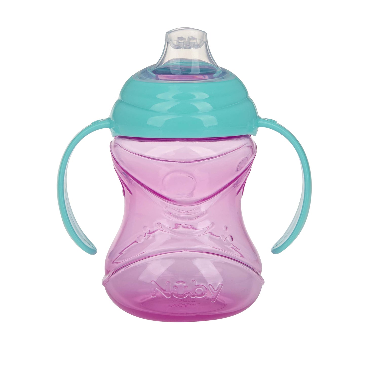 Nuby Clik-It Grip N' Sip Soft Spout Sippy Cup 10oz
