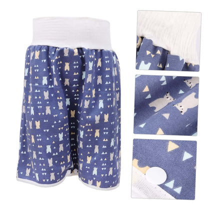 Perseloso Leakproof Baby Training Pants Skirt Waterproof Cotton